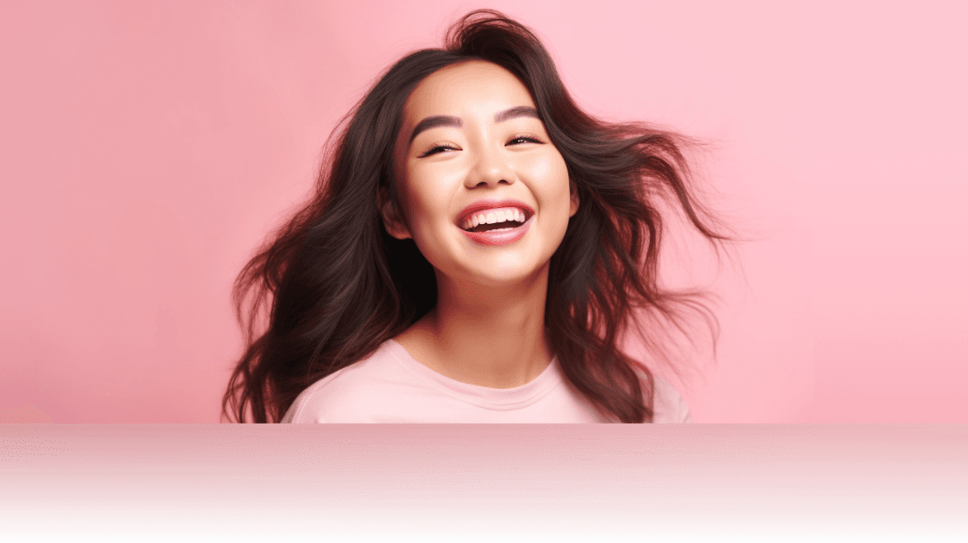 girl with smile